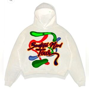 NWOT Men's Rod Wave Beautiful Mind Tour Graphic Hoodie